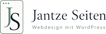 Jantze Seiten – Webdesign mit WordPress